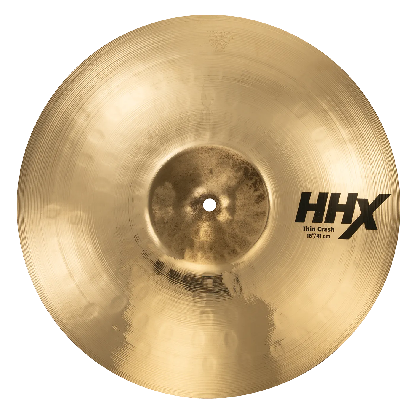 SABIAN 11606XTB 16" HHX Thin Crash Cymbal Brilliant Finish Made In Canada