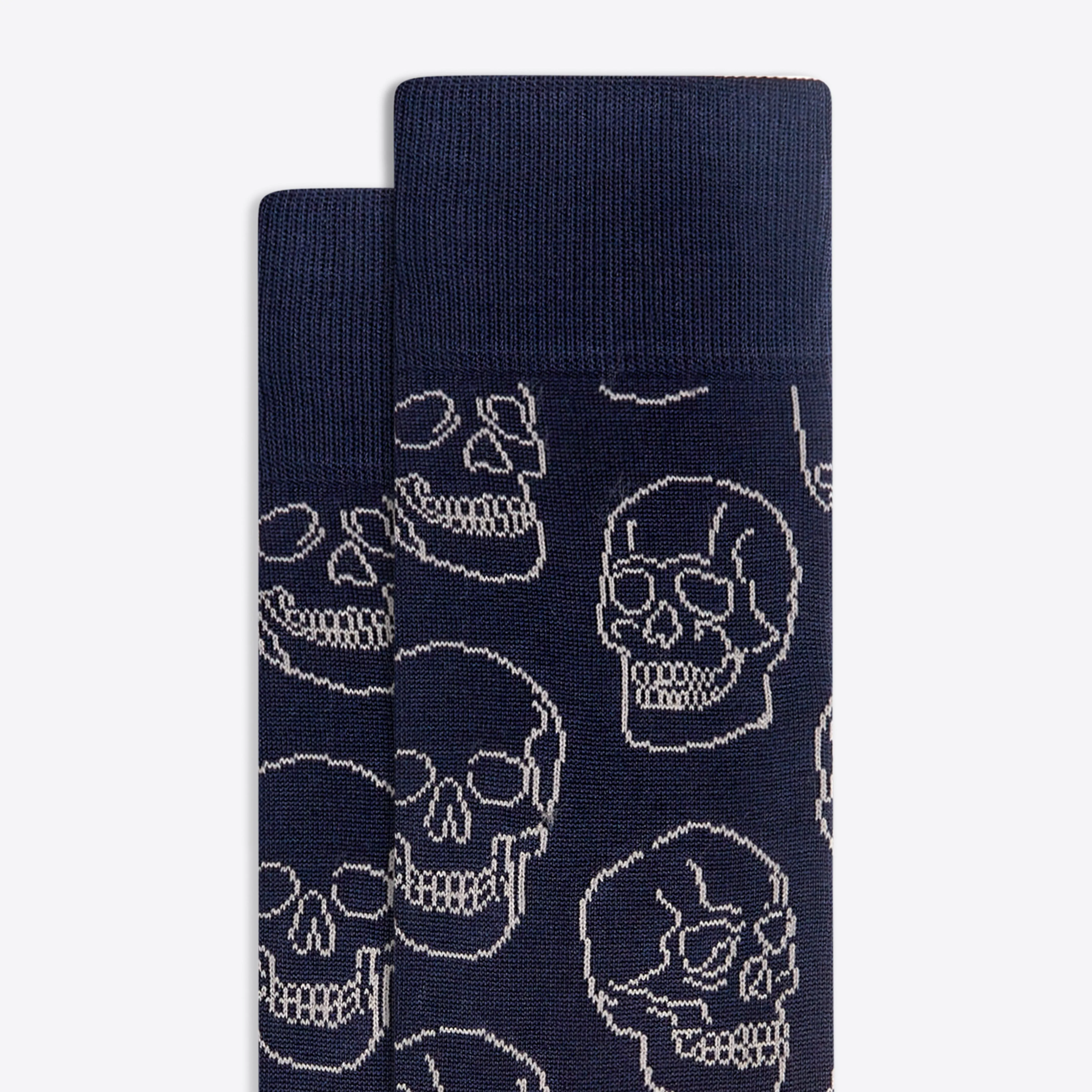 Skulls Mid-Calf Socks