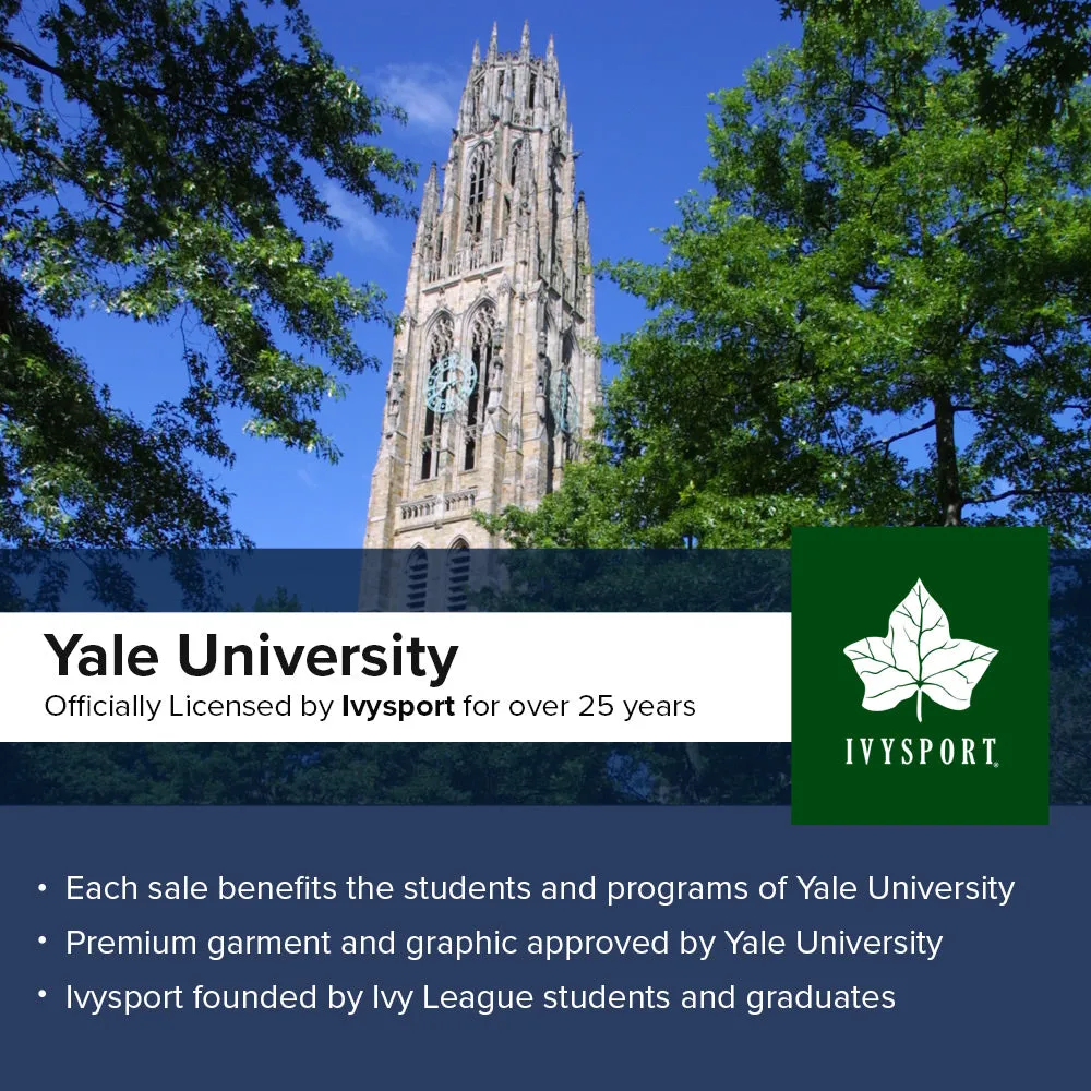 Yale University Classic Hood Sweatshirt (Navy)